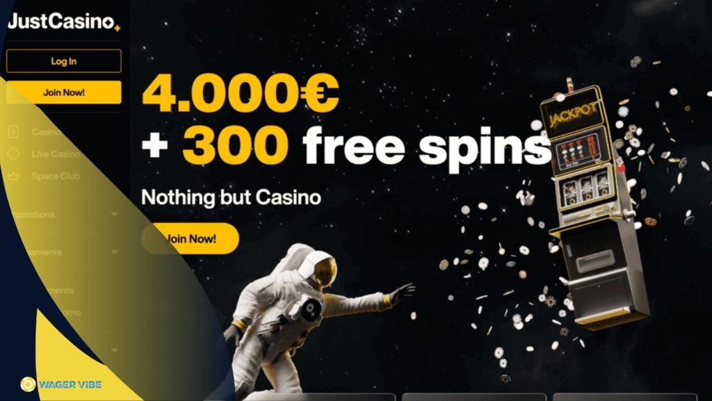 JustCasino's  Welcome Bonuses