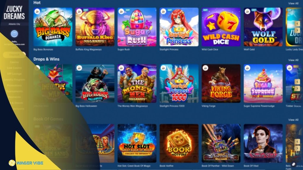 Slots at LuckyDreams Casino