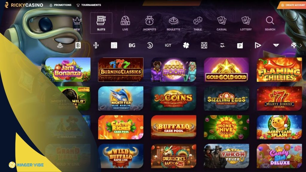 Ricky Casino's Best Online Pokies